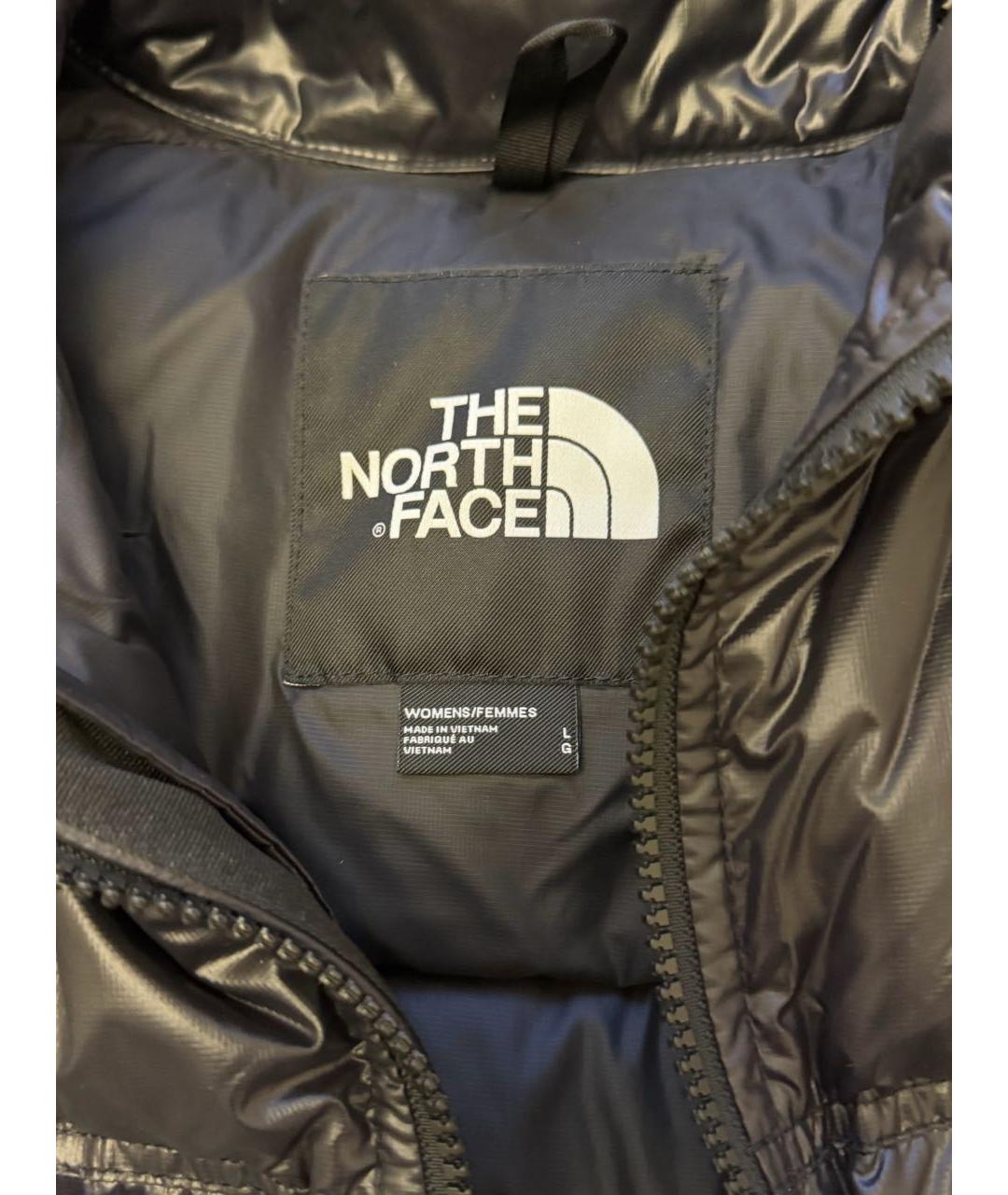 THE NORTH FACE Черный полиэстеровый пуховик, фото 3