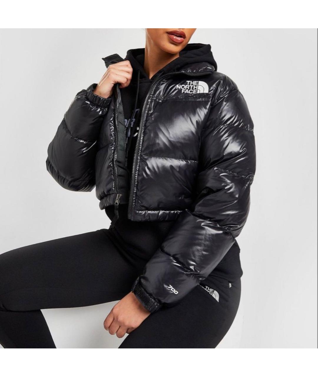 THE NORTH FACE Черный полиэстеровый пуховик, фото 5