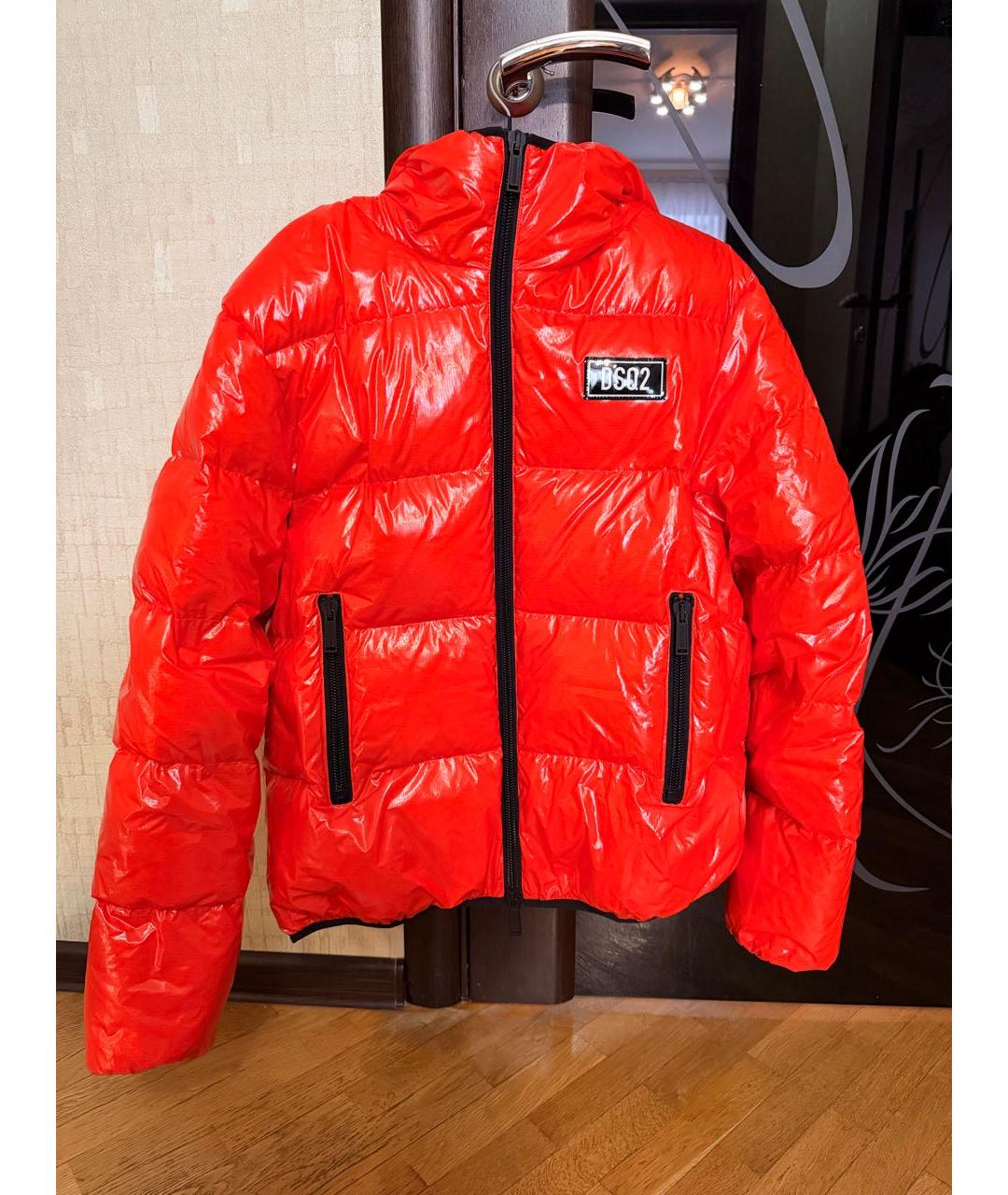 DSQUARED2 Оранжевая куртка, фото 6