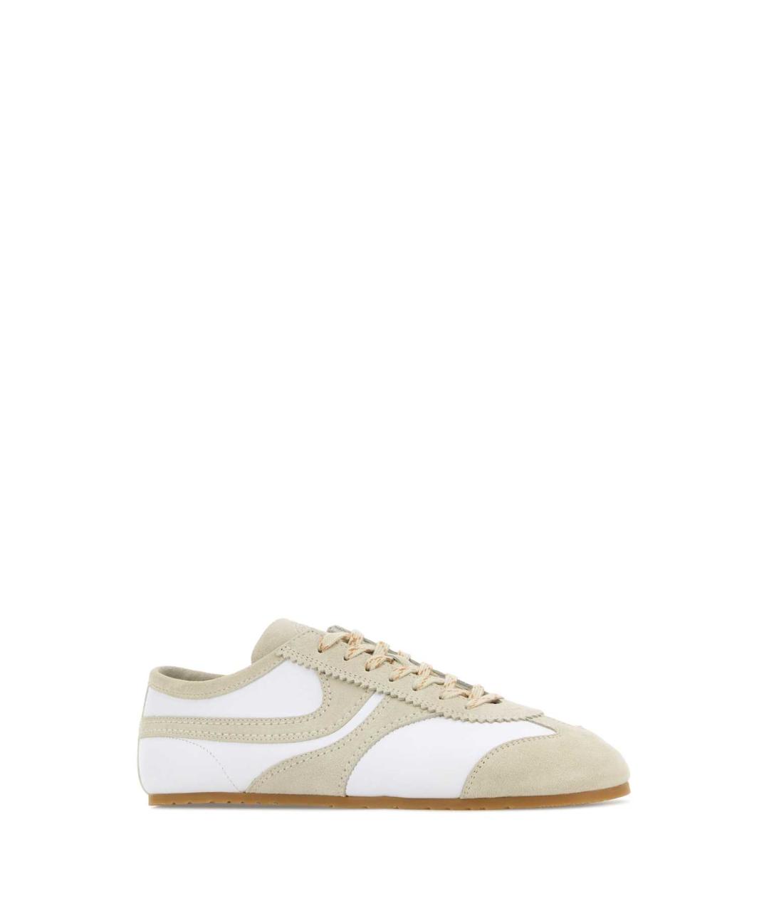 DRIES VAN NOTEN Мульти кожаные низкие кроссовки / кеды, фото 2