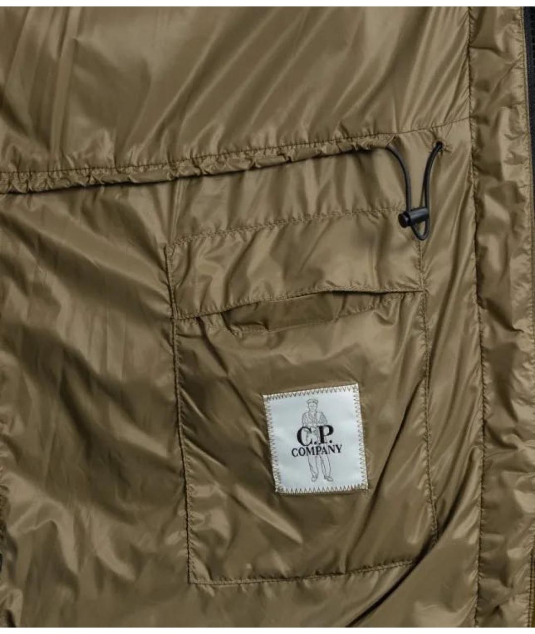 CP COMPANY Хаки полиамидовый пуховик, фото 8