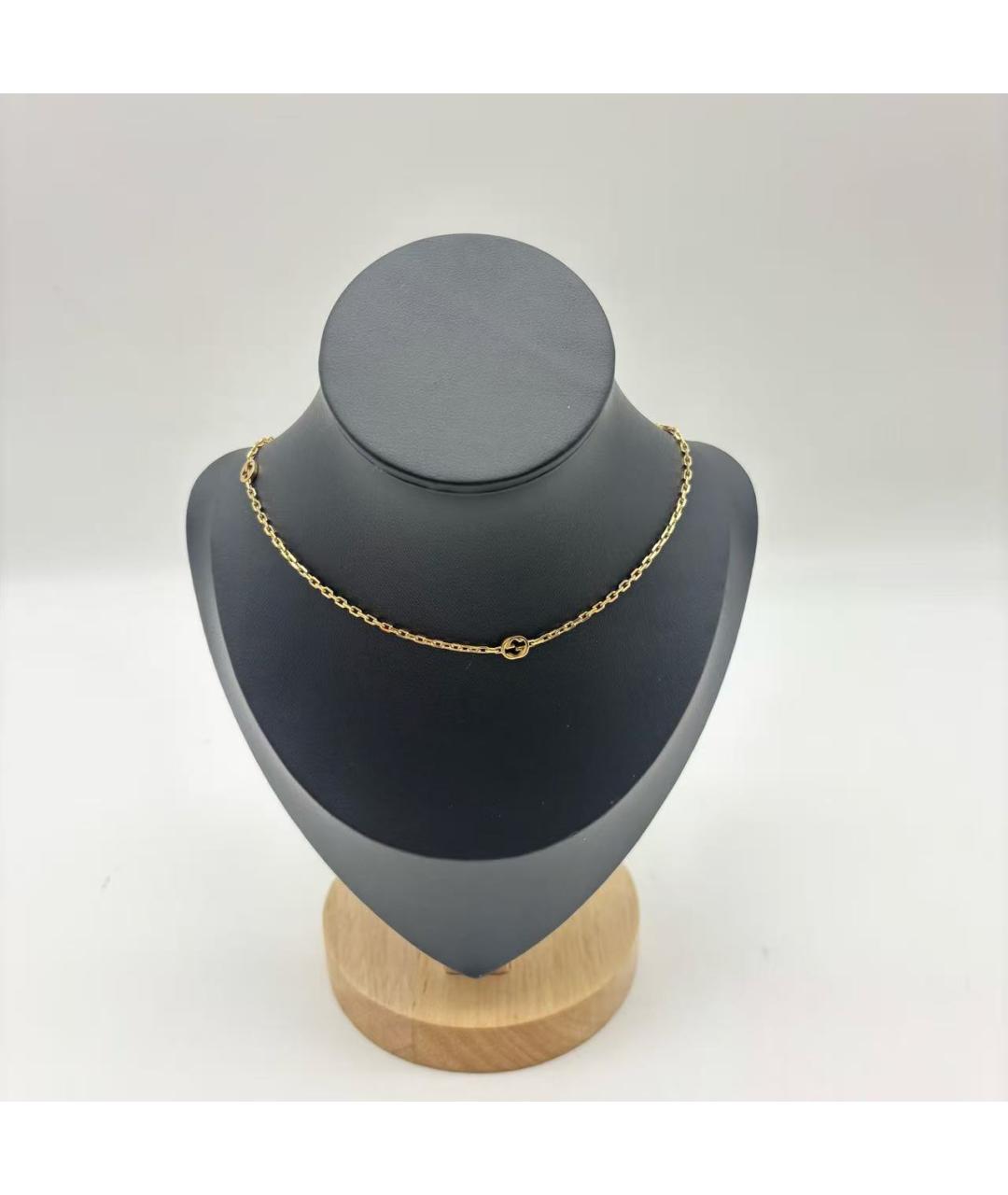 GUCCI Золотое колье из розового золота, фото 3