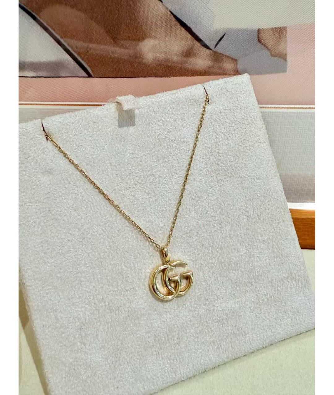 GUCCI Золотое колье из желтого золота, фото 6