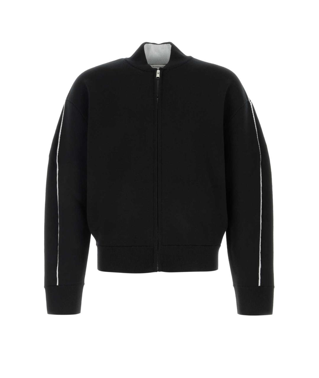 GIVENCHY Черный шерстяной кардиган, фото 1