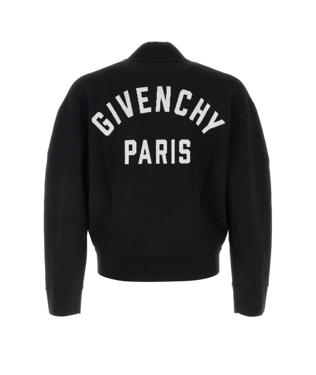 GIVENCHY Черный шерстяной кардиган, фото 2