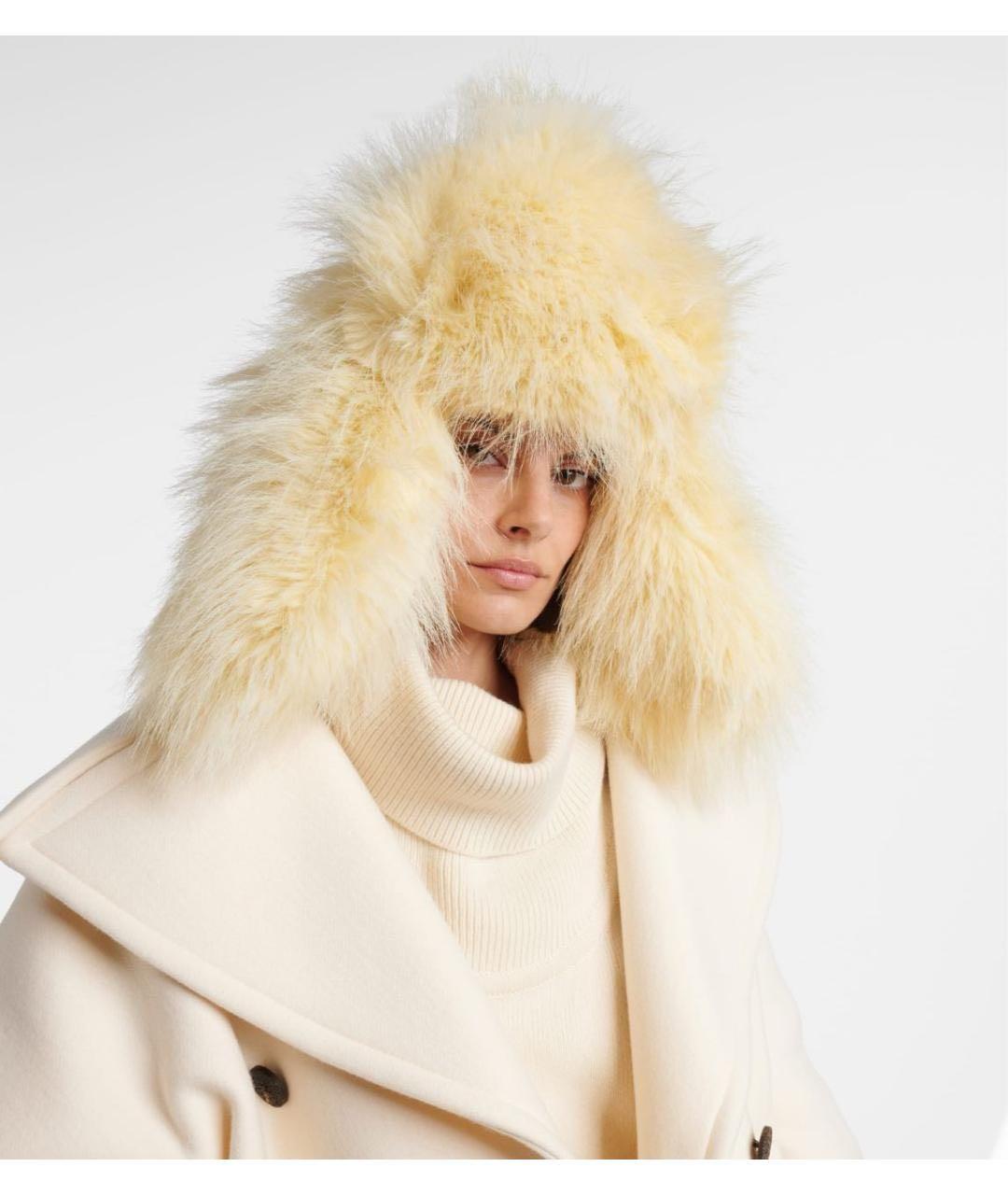 JACQUEMUS Бежевая шапка, фото 5