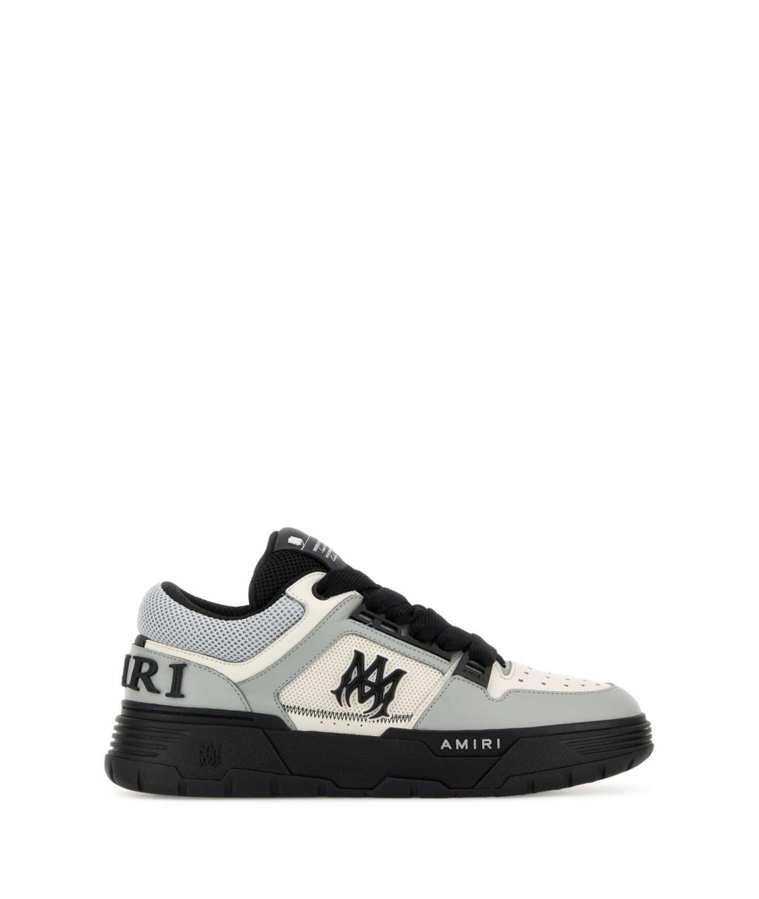 AMIRI Мульти кожаные низкие кроссовки / кеды, фото 1
