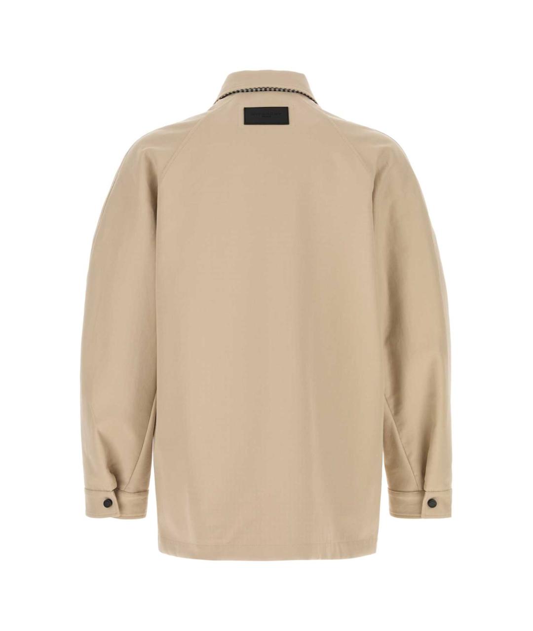 GIVENCHY Бежевая хлопковая куртка, фото 2