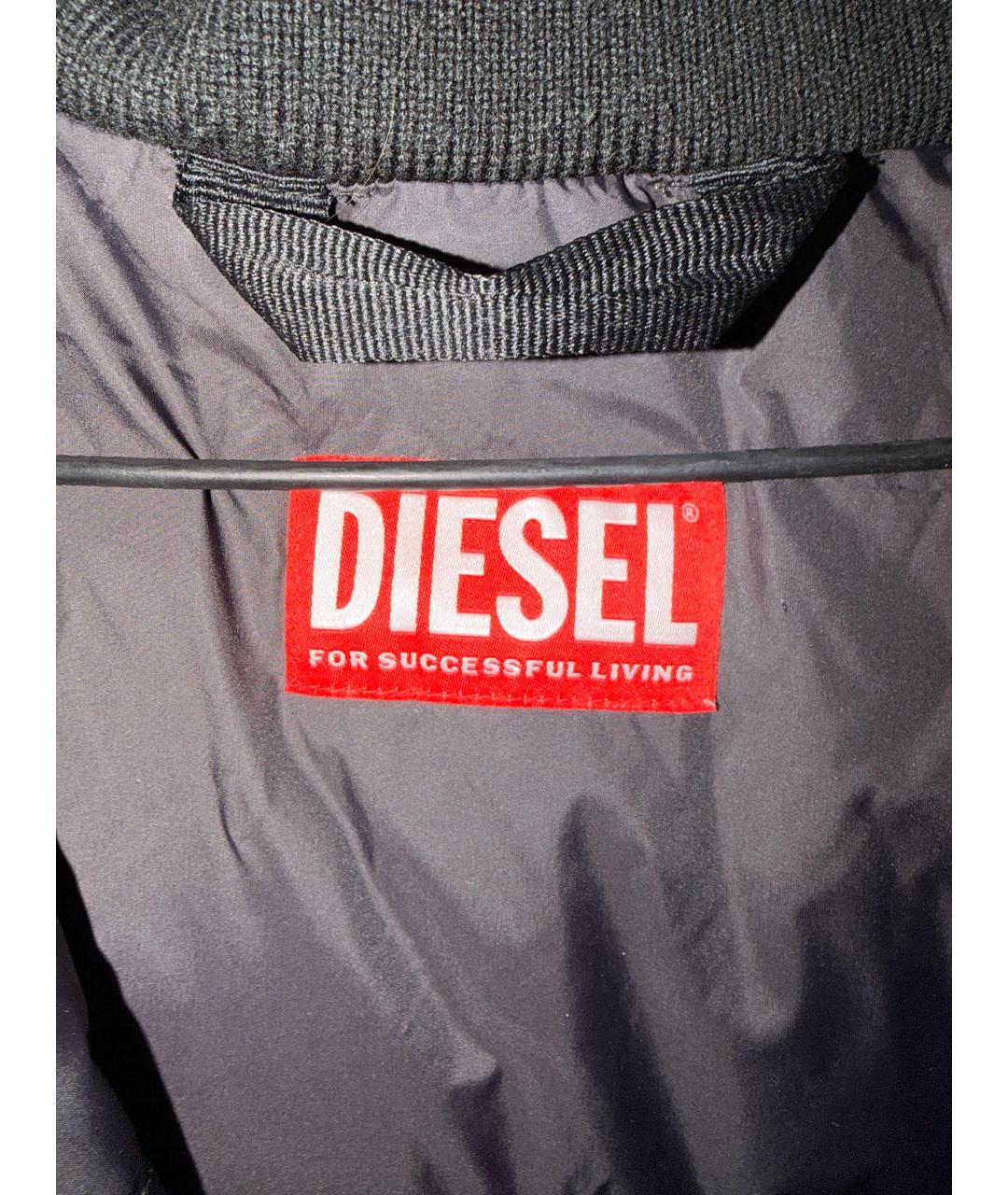 DIESEL Черная куртка, фото 3