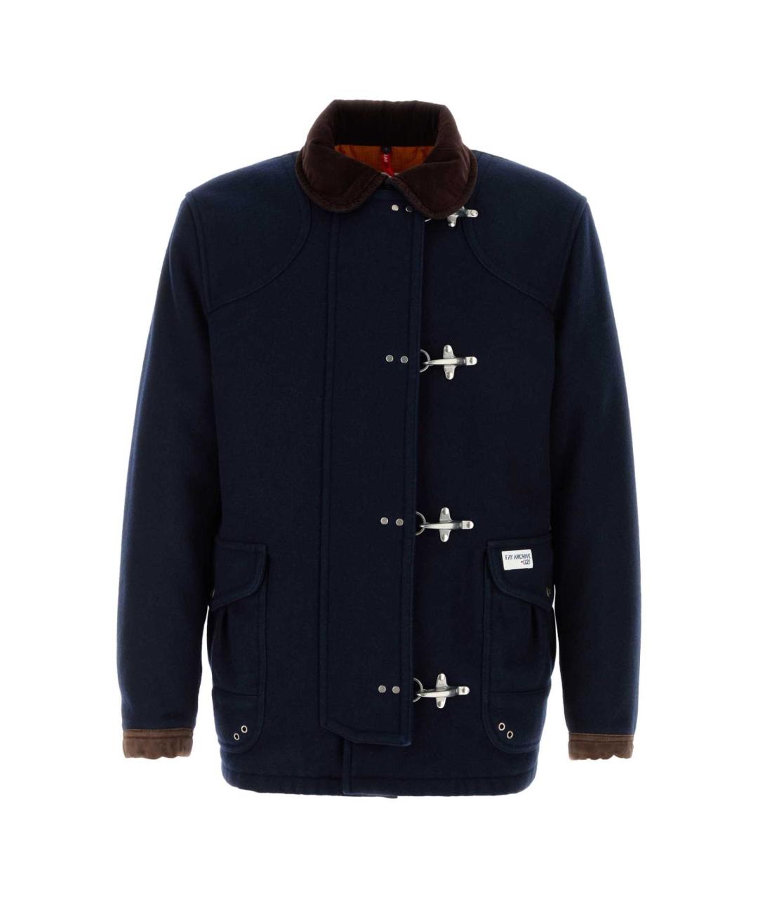 FAY Синяя шерстяная куртка, фото 1