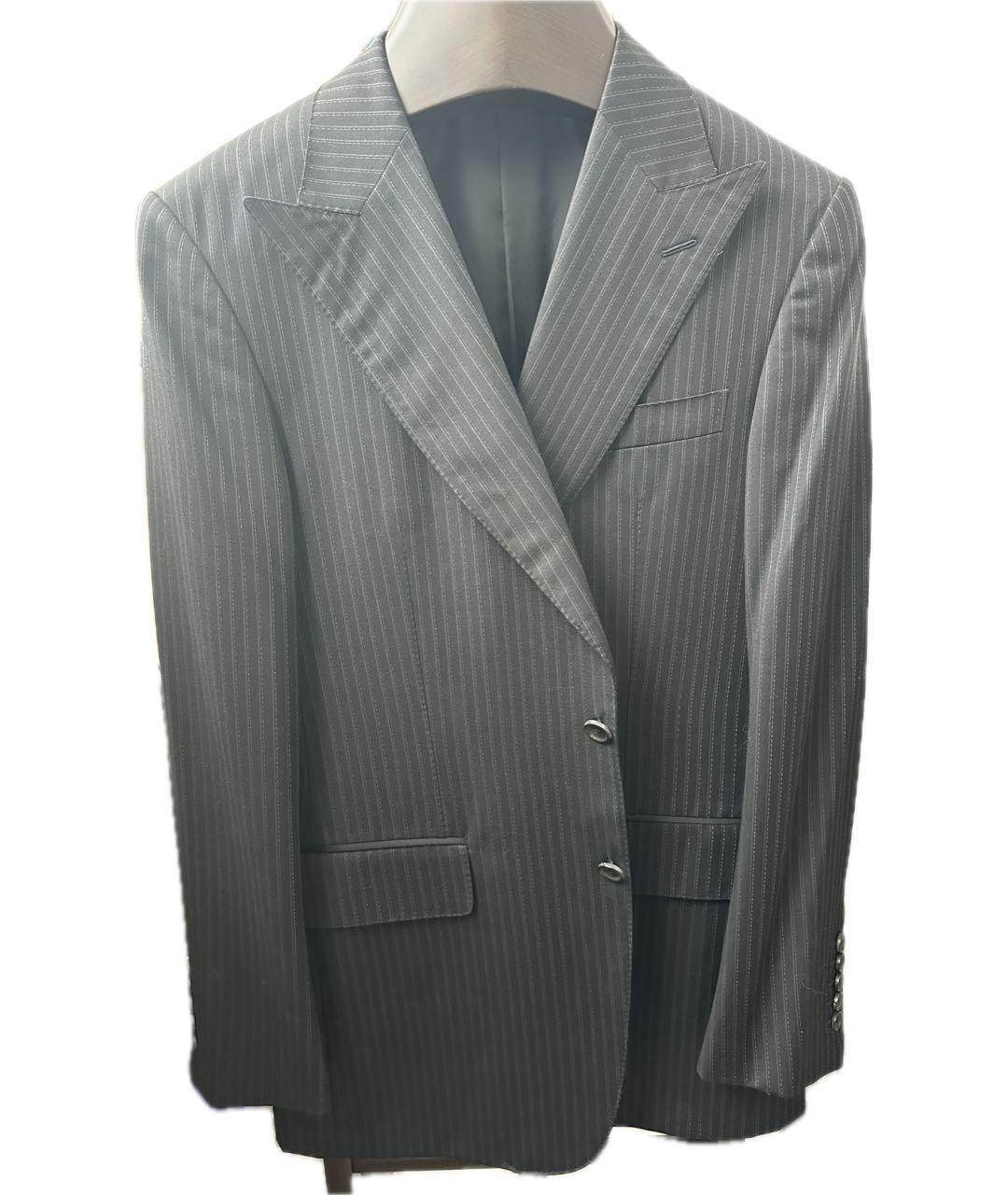 GUCCI Черный шерстяной пиджак, фото 9