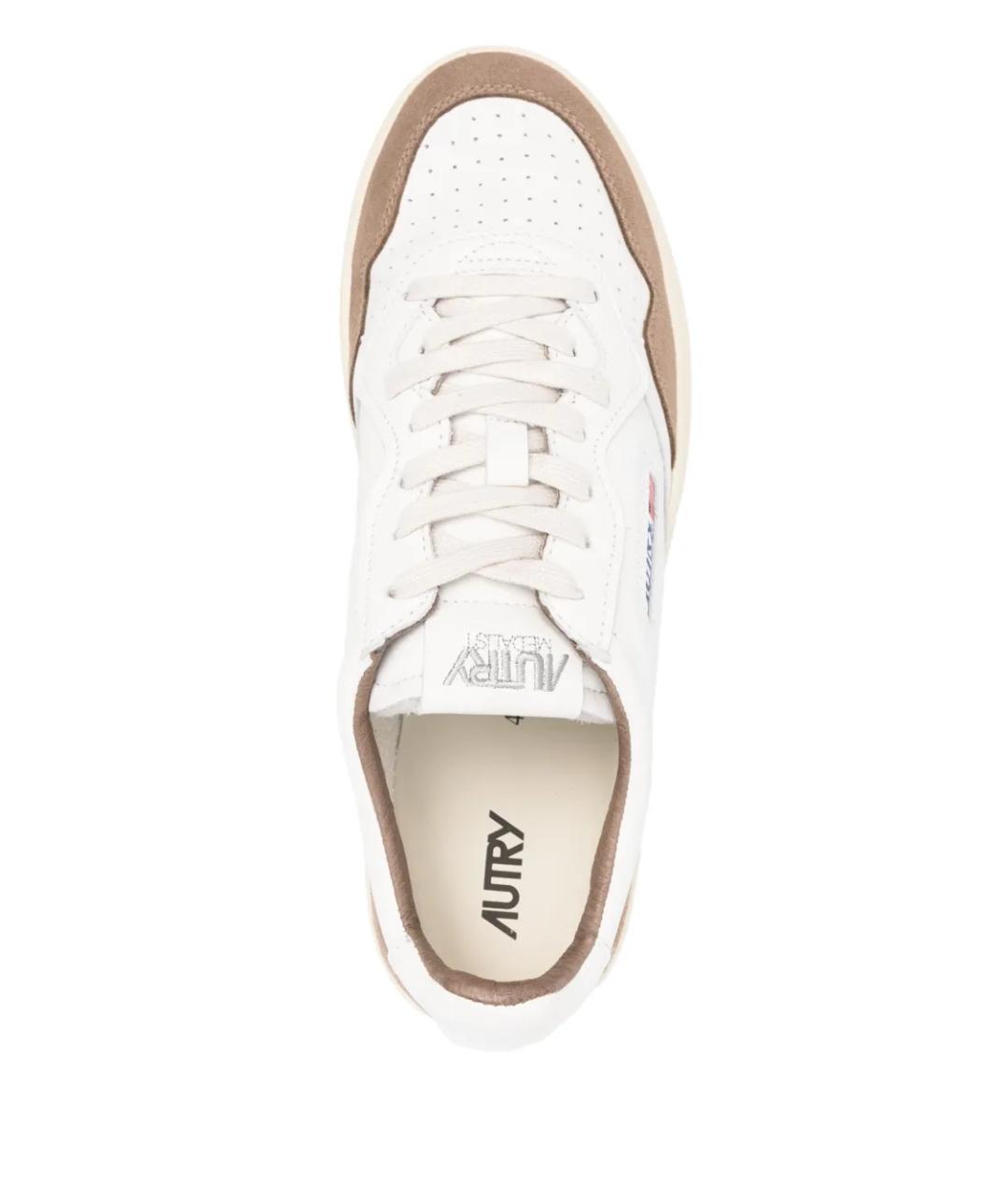 AUTRY Белые кожаные кеды, фото 5