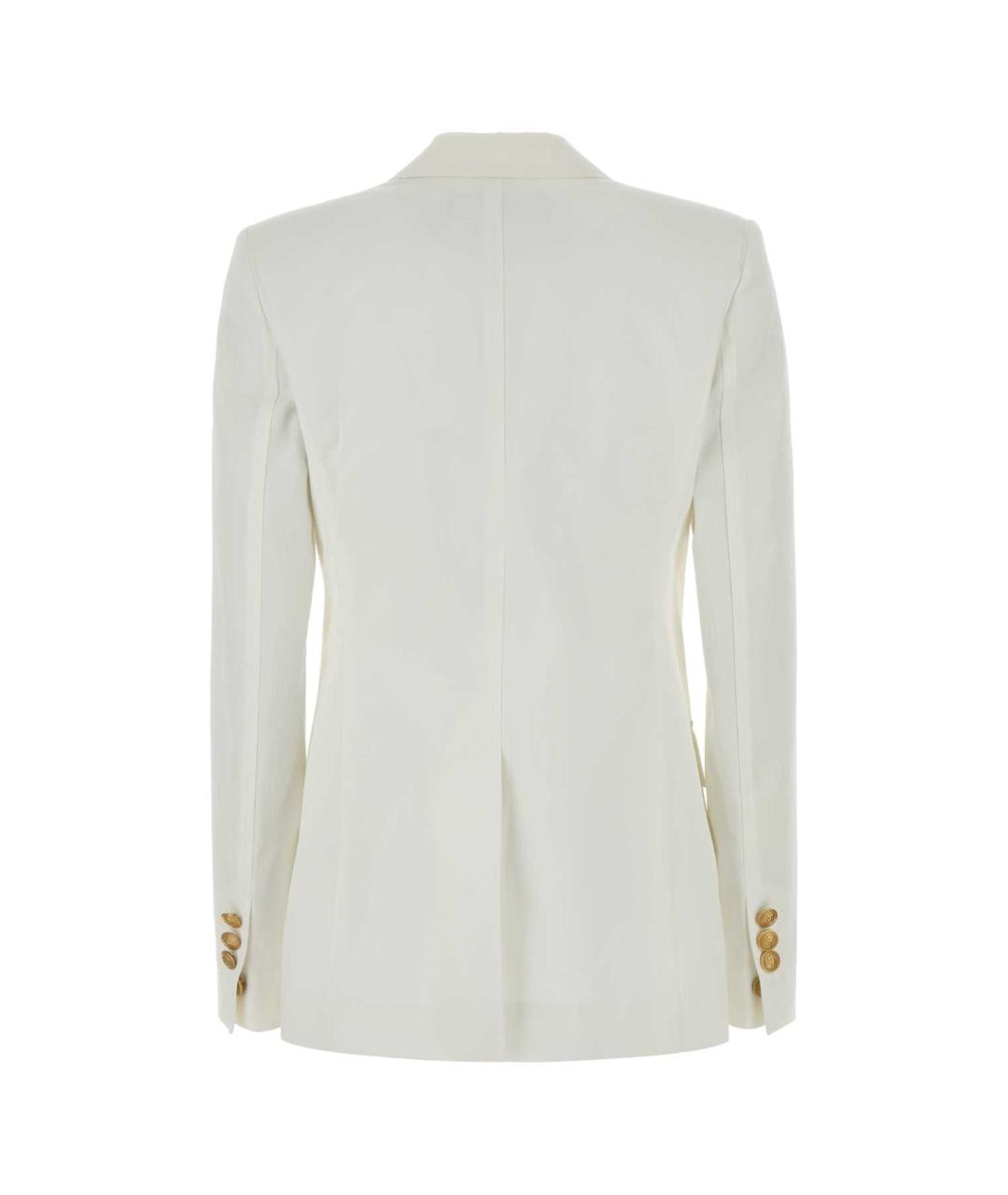 DSQUARED2 Белый хлопковый жакет/пиджак, фото 2