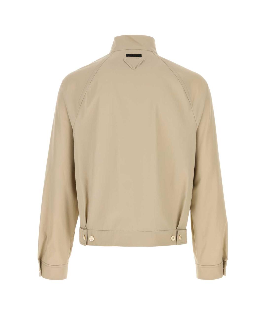 PRADA Бежевая хлопковая куртка, фото 2