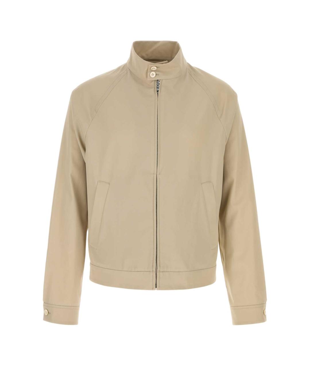 PRADA Бежевая хлопковая куртка, фото 1