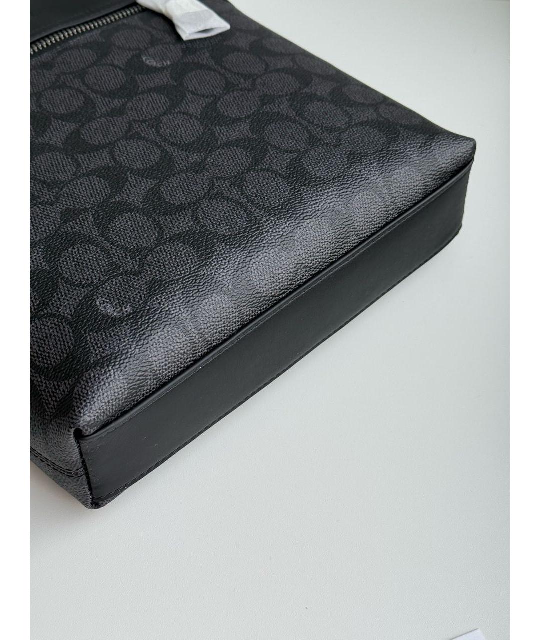 COACH Черная сумка на плечо, фото 7