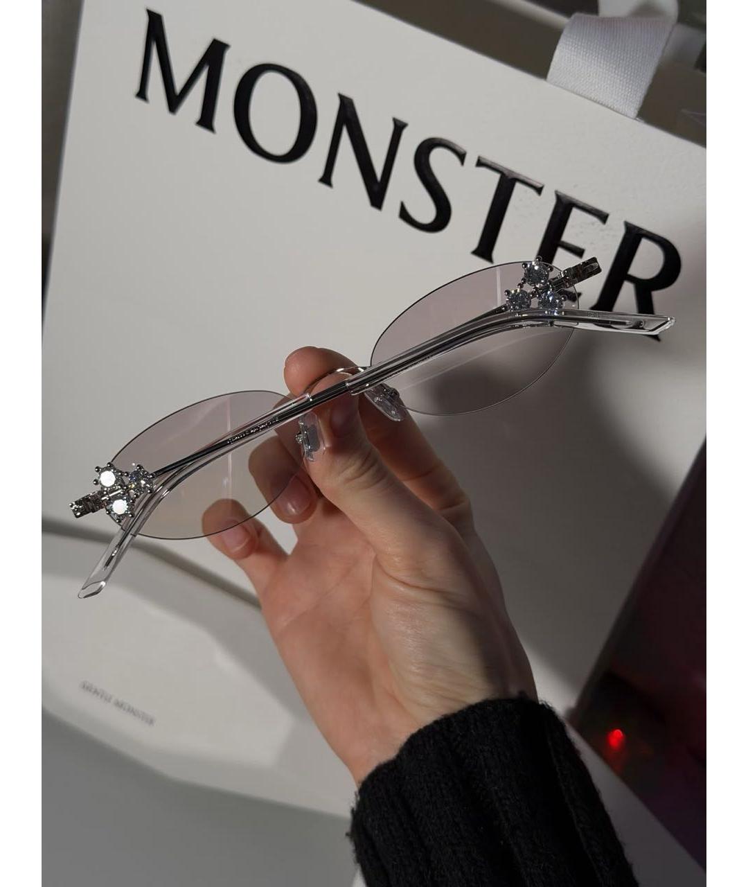 GENTLE MONSTER Фиолетовые металлические солнцезащитные очки, фото 6