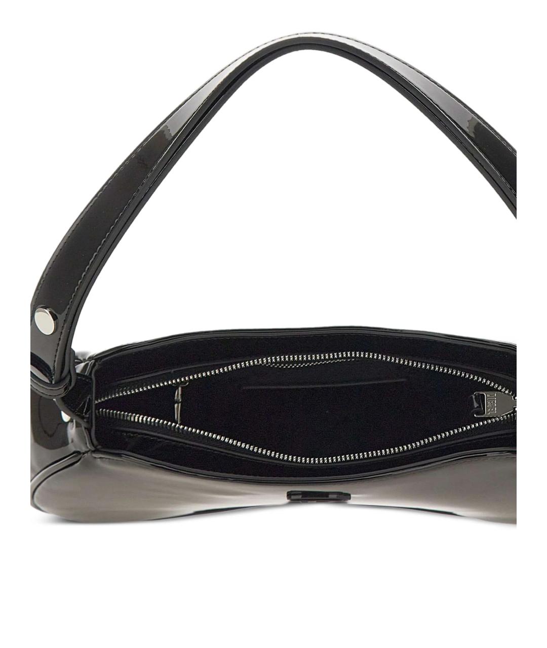 DIESEL Черная сумка через плечо, фото 5