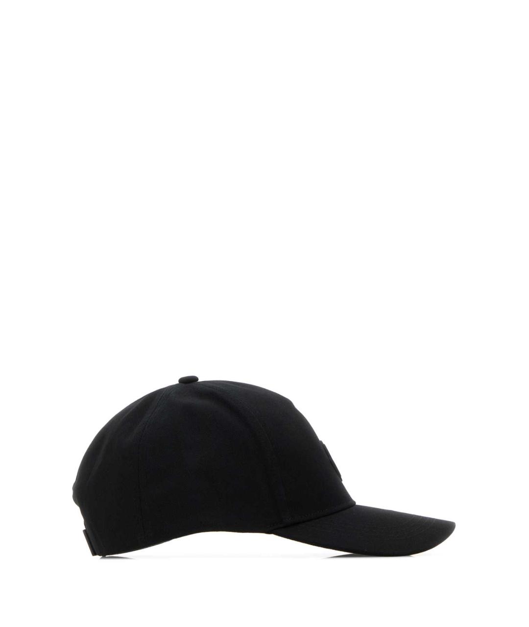 MONCLER Черная хлопковая кепка/бейсболка, фото 2