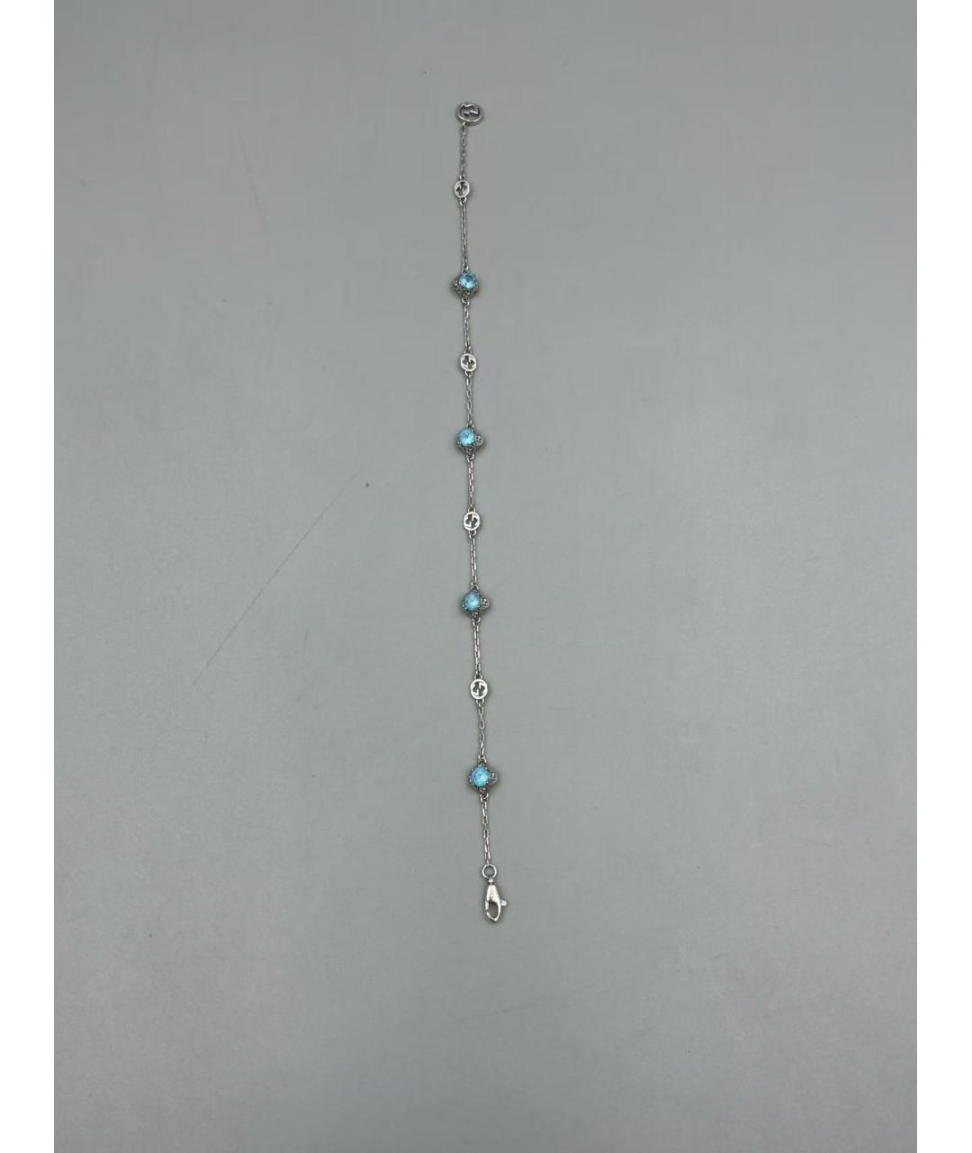 GUCCI Серебрянный серебряный браслет, фото 4