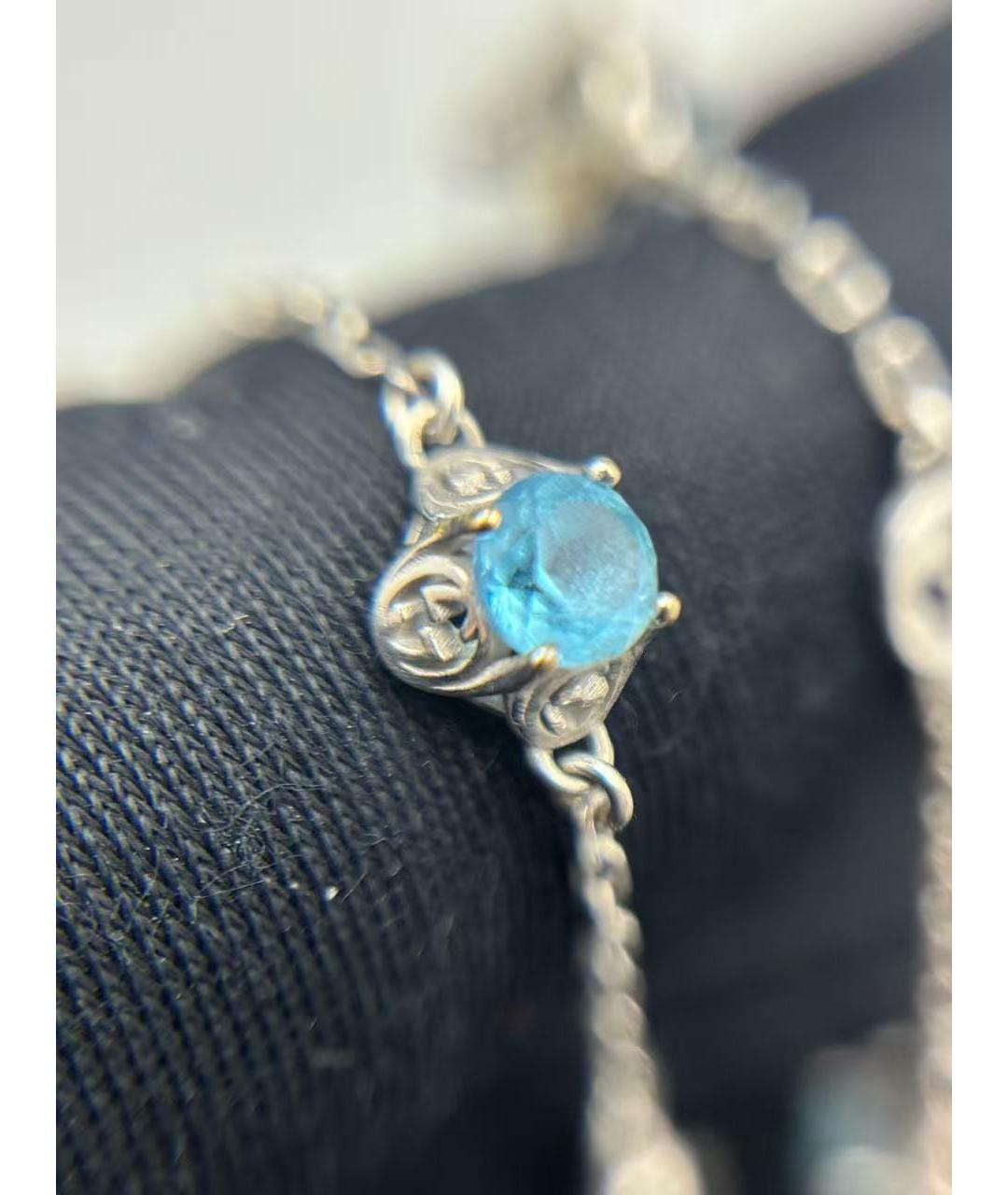 GUCCI Серебрянный серебряный браслет, фото 5