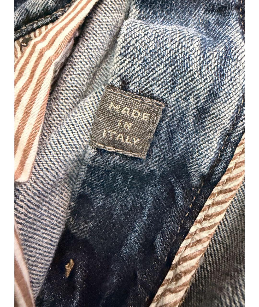 BRUNELLO CUCINELLI Синие джинсы, фото 6