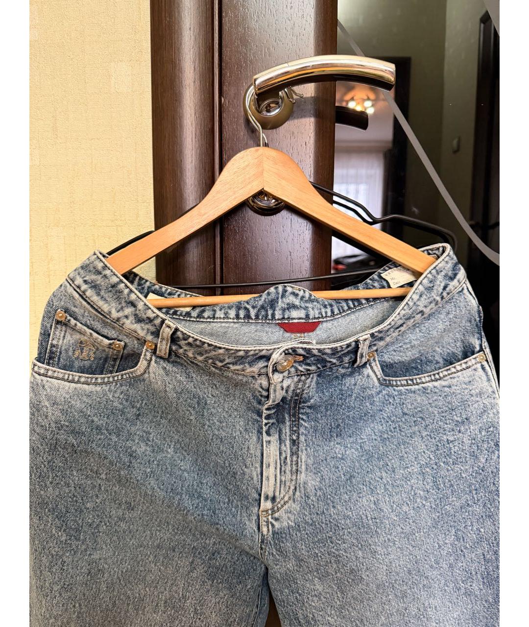 BRUNELLO CUCINELLI Синие джинсы, фото 3