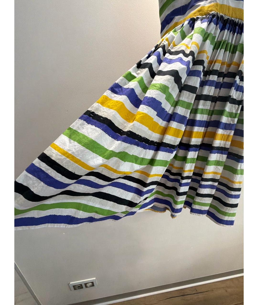 DOLCE&GABBANA Красное хлопковое платье, фото 4