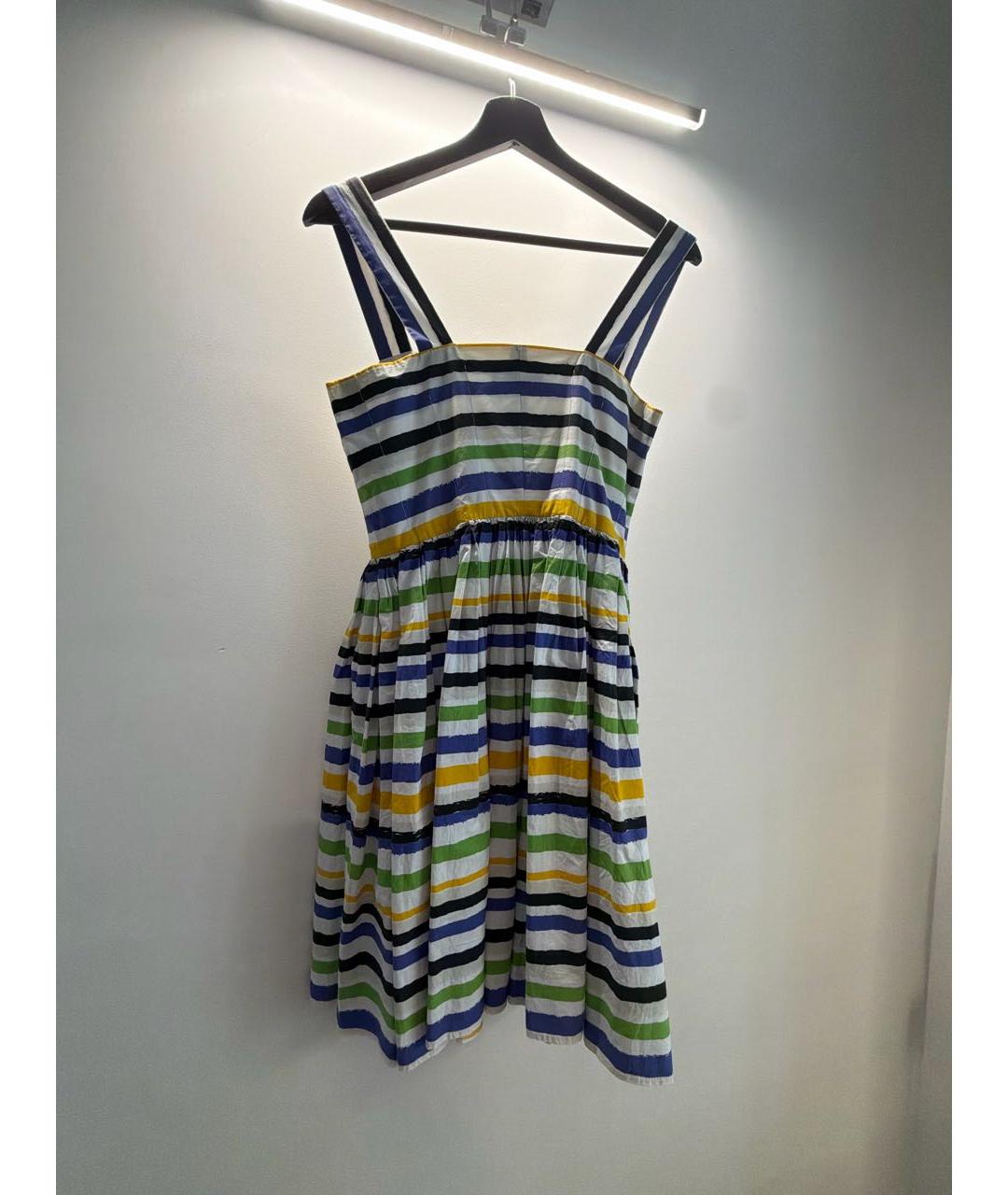 DOLCE&GABBANA Красное хлопковое платье, фото 2