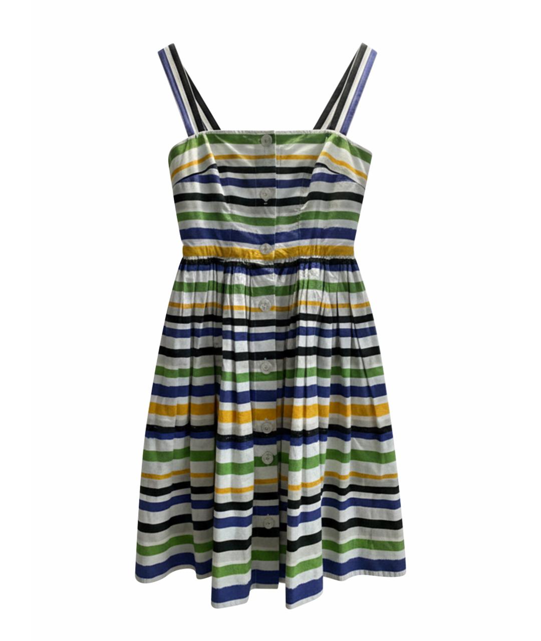 DOLCE&GABBANA Красное хлопковое платье, фото 1