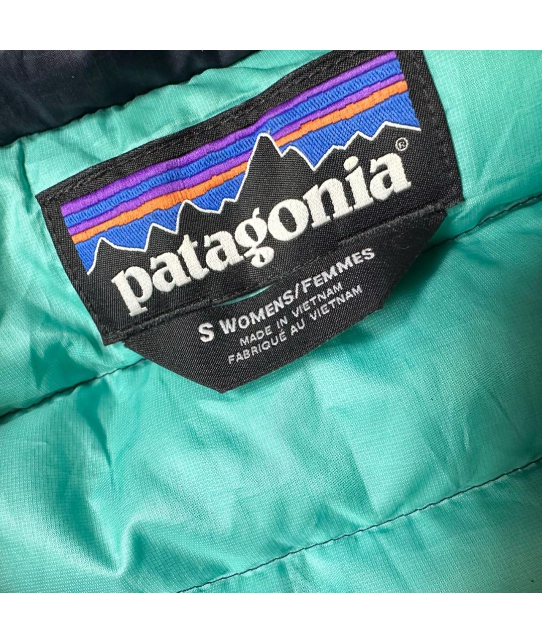 PATAGONIA Темно-синий полиамидовый жилет, фото 3