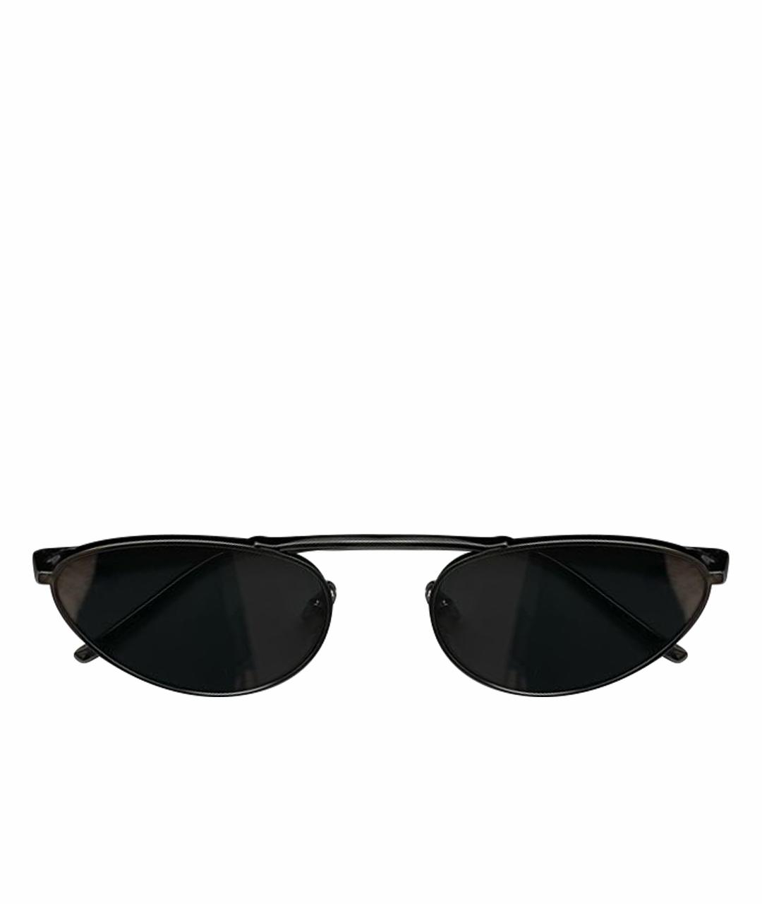 SAINT LAURENT Белые металлические солнцезащитные очки, фото 1