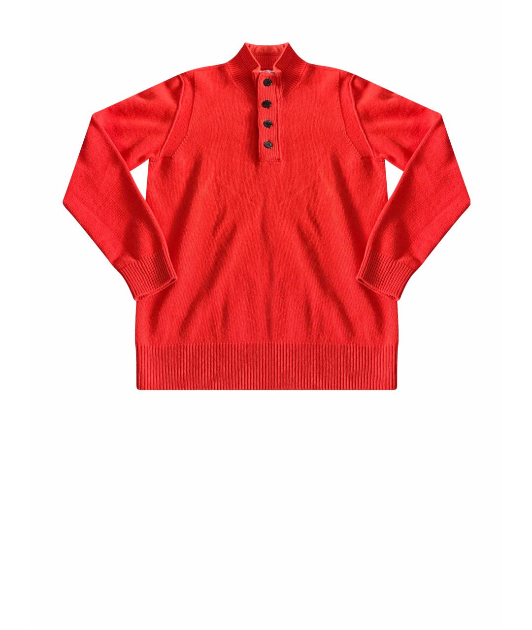 STONE ISLAND Красный шерстяной джемпер / свитер, фото 1