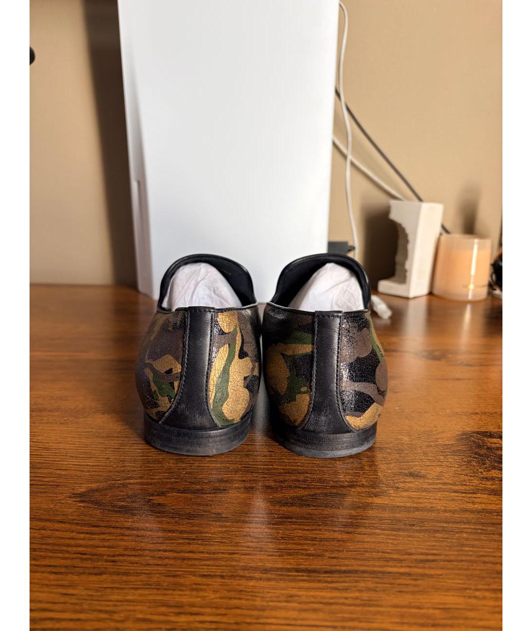 JIMMY CHOO Мульти кожаные лоферы, фото 4