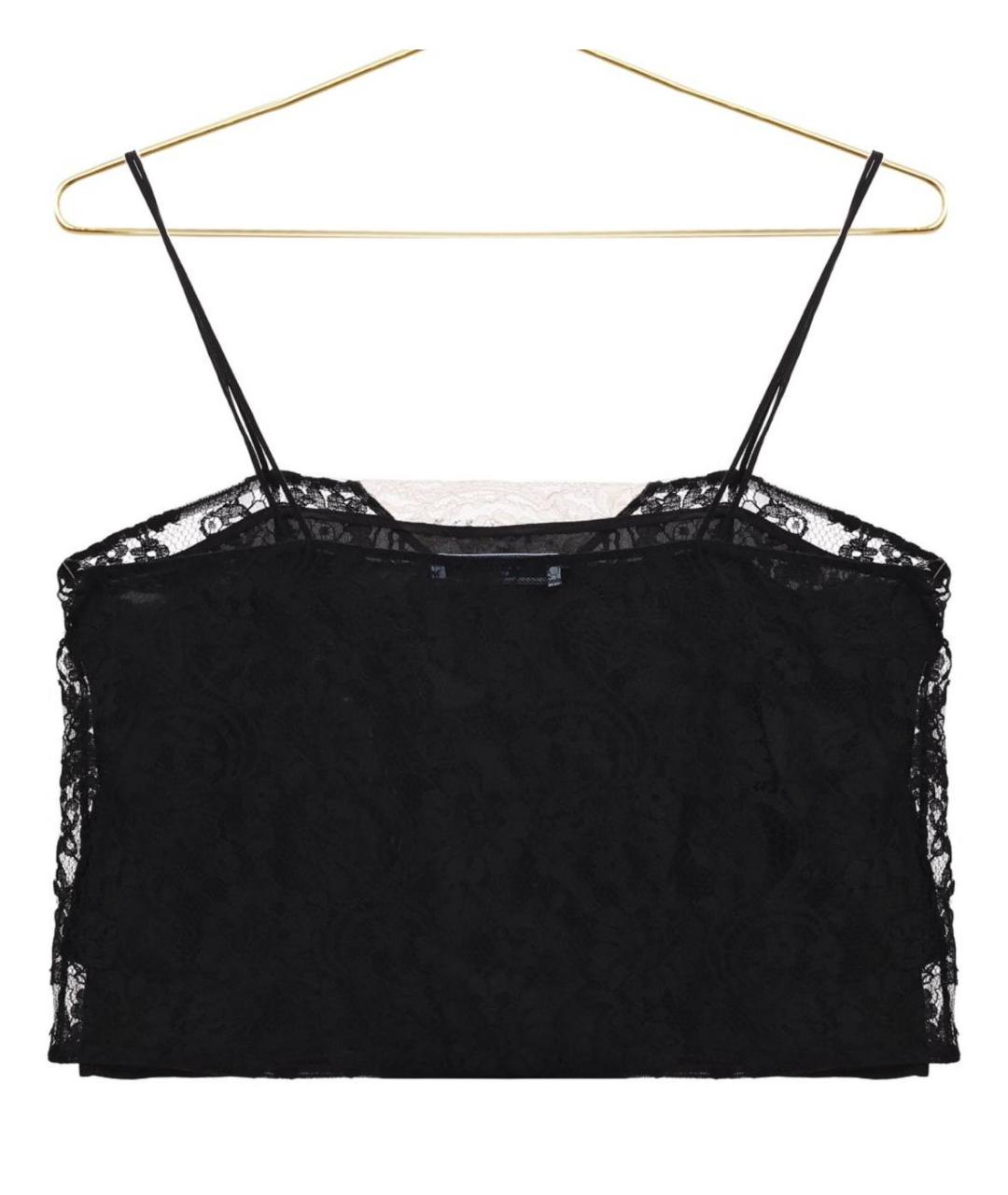 PRADA Черная хлопковая майка, фото 2