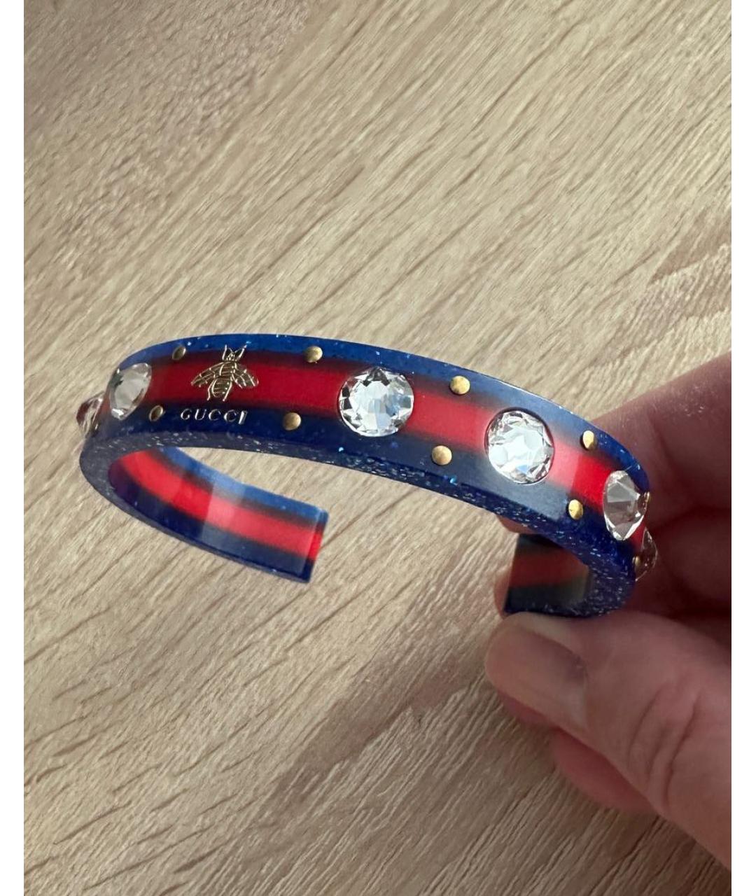 GUCCI Синий браслет, фото 4