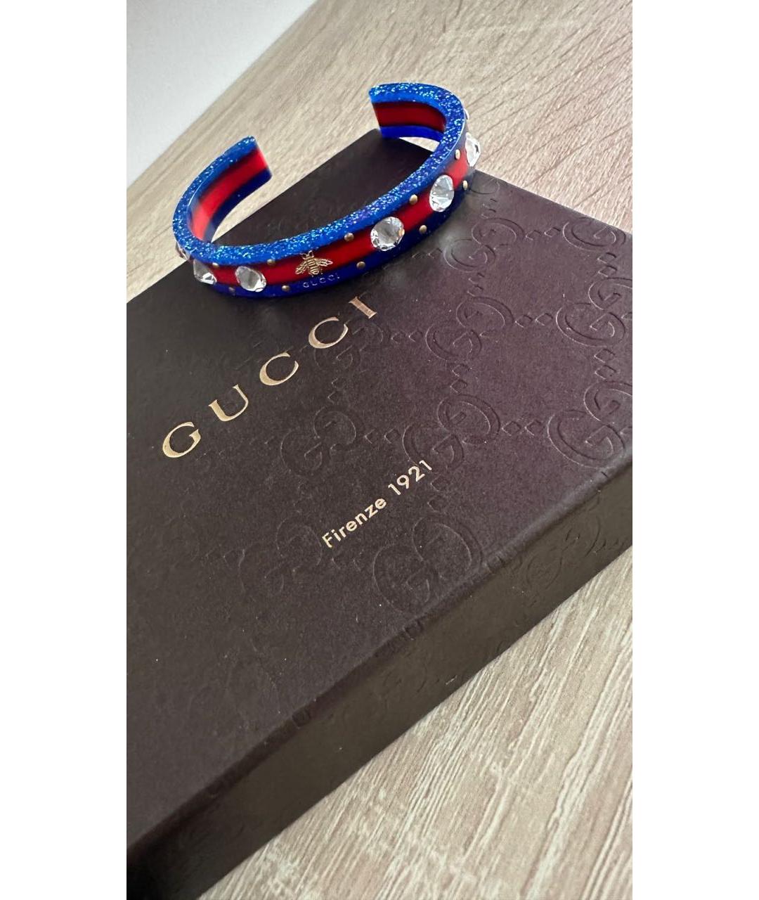 GUCCI Синий браслет, фото 5