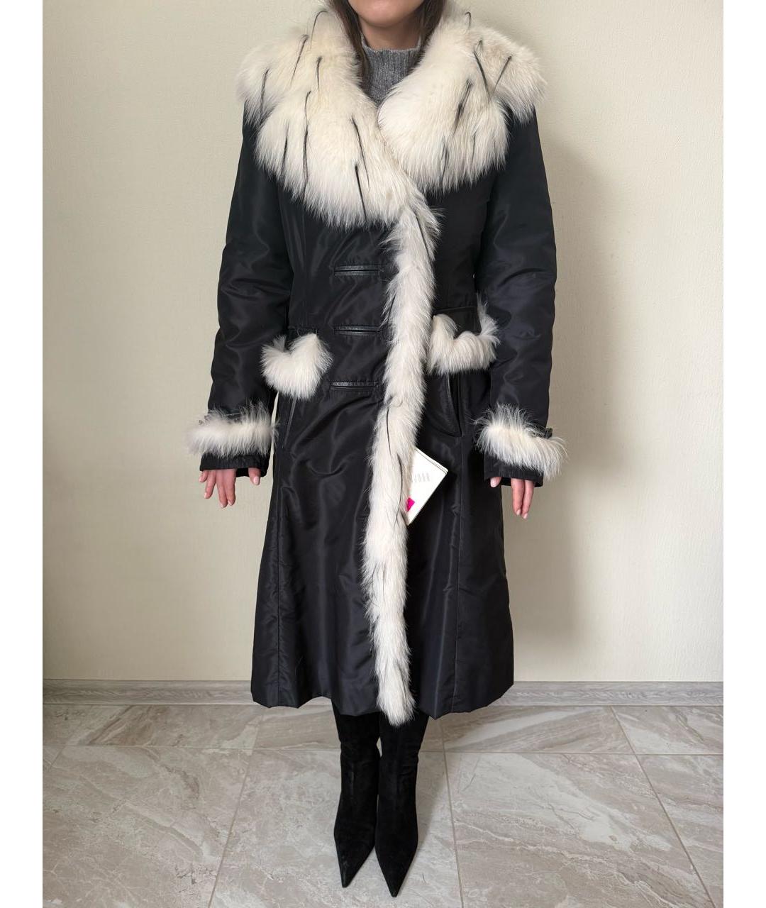 VINICIO PAJARO Черное пальто, фото 5