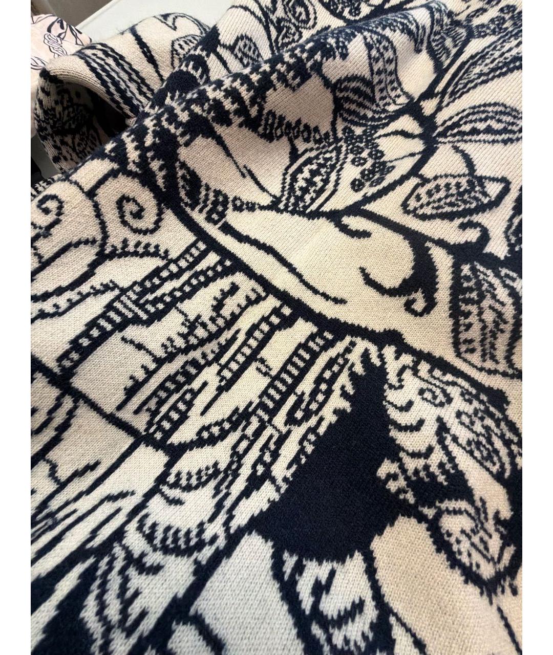 CHRISTIAN DIOR Бежевый кашемировый джемпер / свитер, фото 4