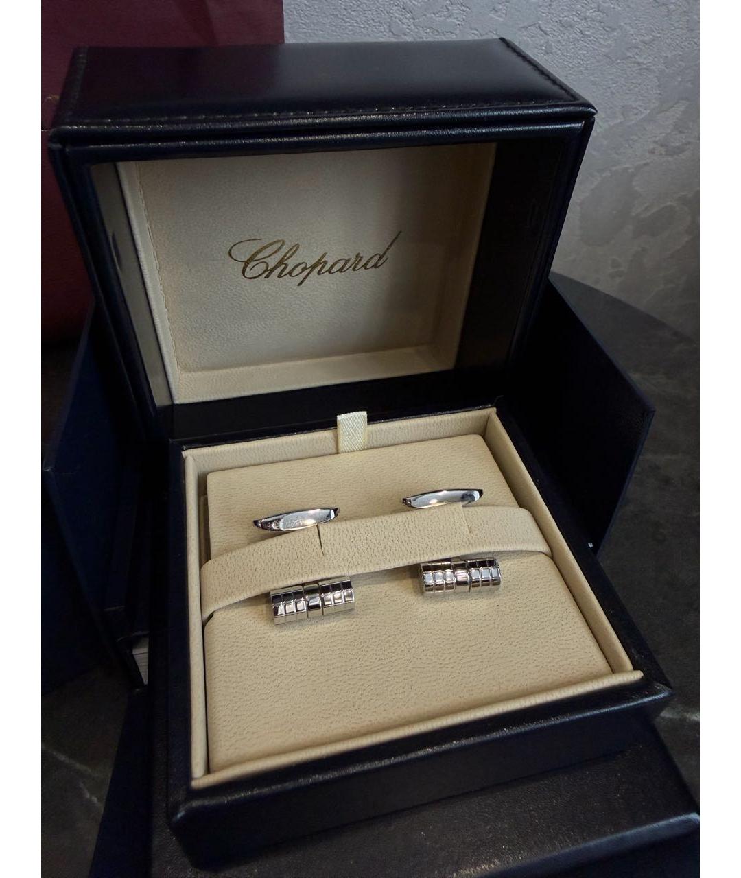 CHOPARD Серебряные металлические запонки, фото 6