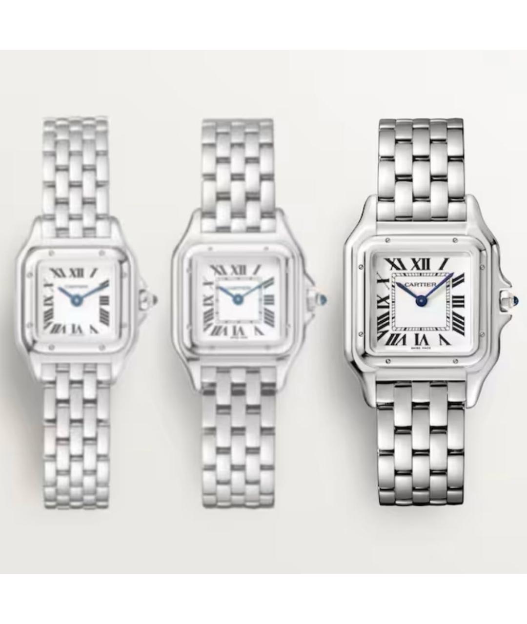 CARTIER Серебряные часы, фото 8