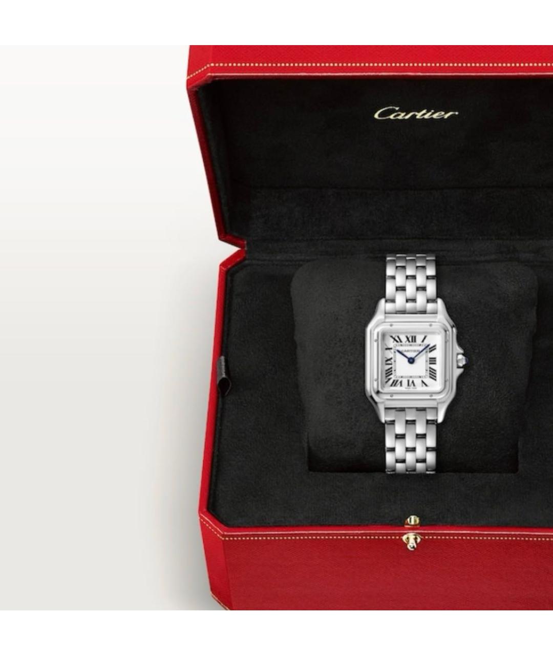 CARTIER Серебряные часы, фото 7