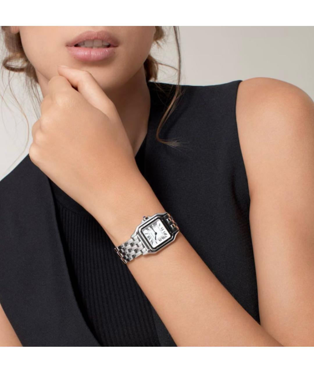 CARTIER Серебряные часы, фото 6