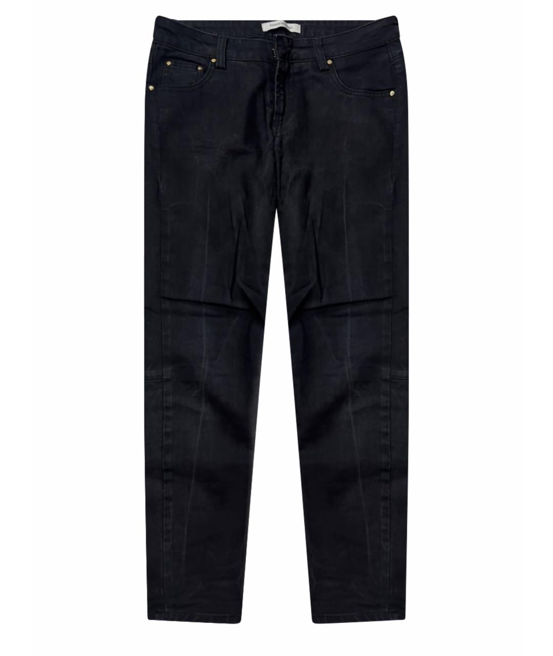 PIERRE BALMAIN Черные хлопко-эластановые джинсы слим, фото 1