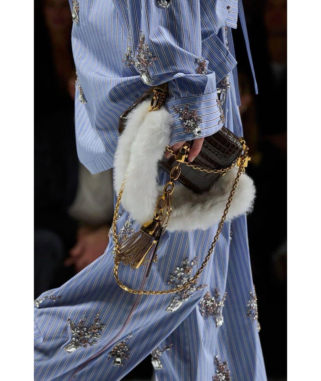 MSGM Голубая хлопковая блузы, фото 7