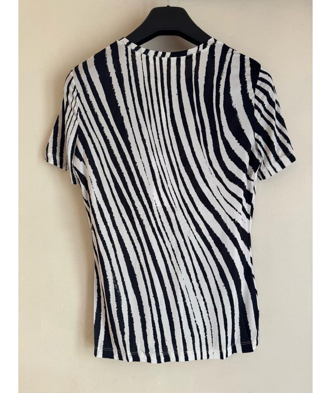 LES COPAINS Черная вискозная футболка, фото 6