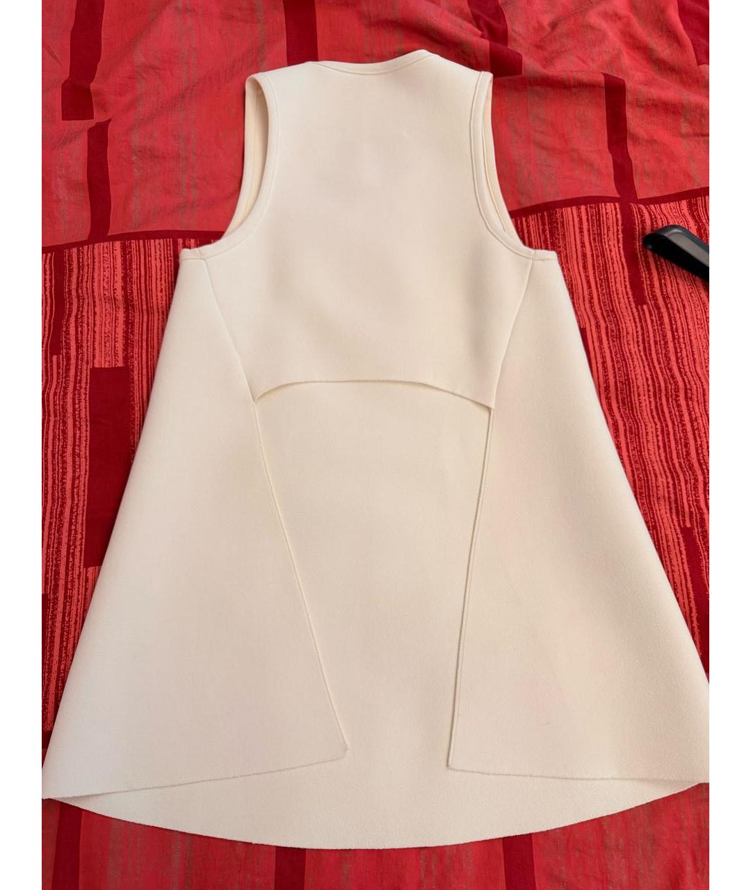 JIL SANDER Белый вискозный костюм с юбками, фото 3