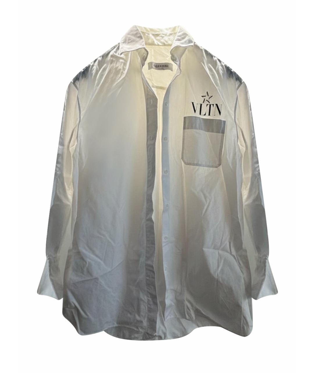 ANTONINO VALENTI Белая хлопковая рубашка, фото 1