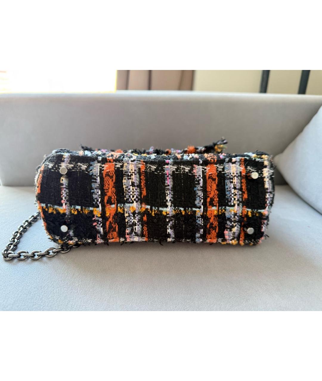 FURLA Мульти твидовая сумка с короткими ручками, фото 5