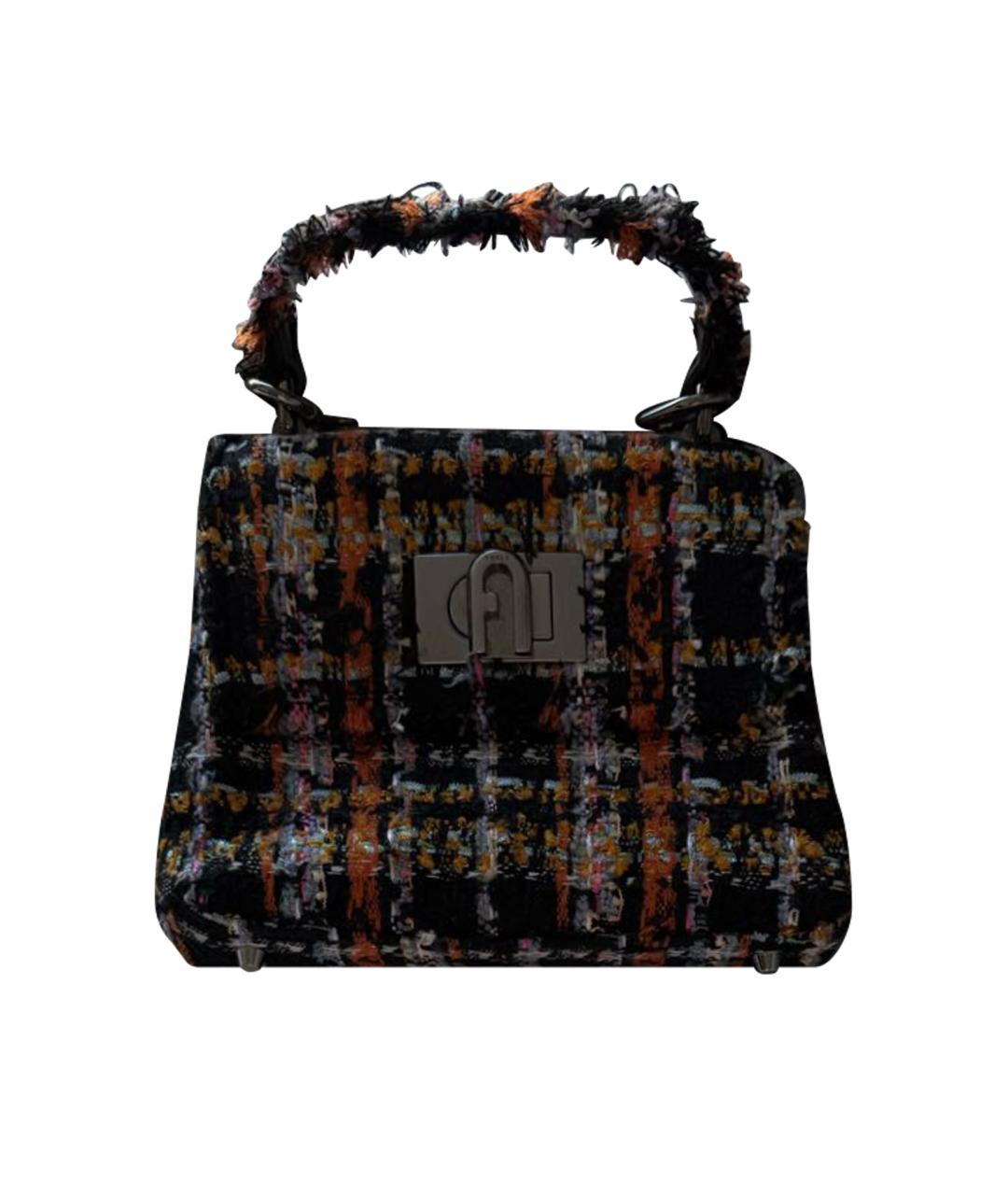 FURLA Мульти твидовая сумка с короткими ручками, фото 1